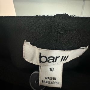 Bar III pants size 10 tie front capri pants